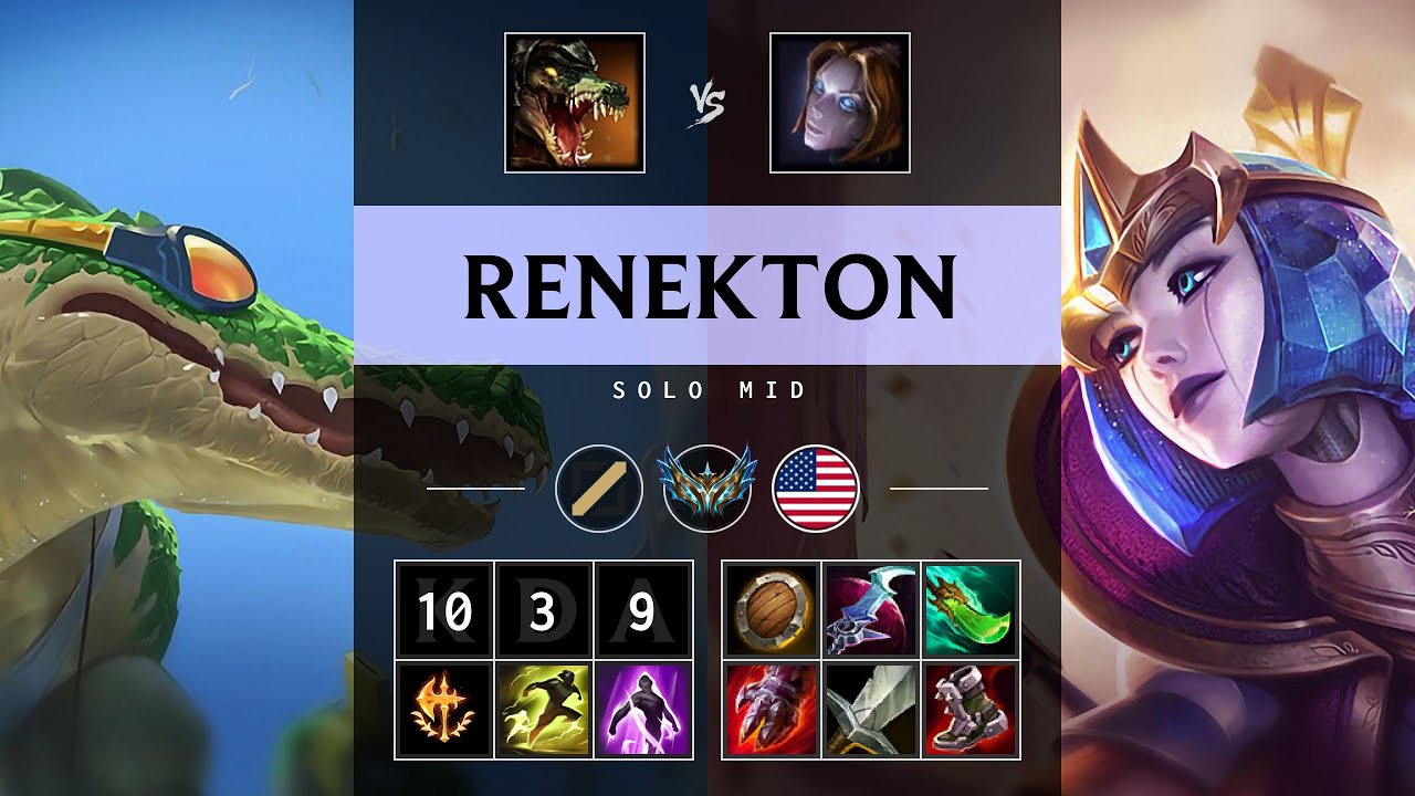 Renekton Mid vs Orianna - NA Challenger Patch 25.13