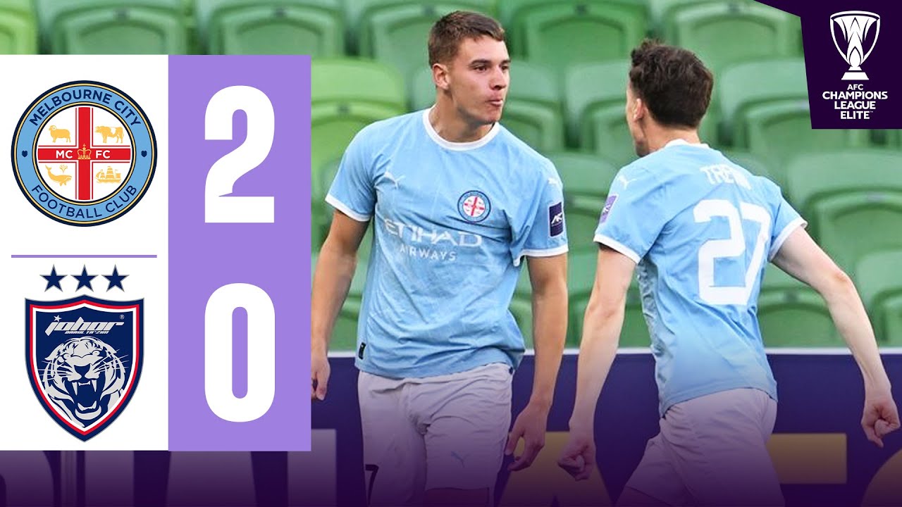 Jairo misses open goal, MELBOURNE ROLL ON | Melbourne City 🇦🇺 vs Johor DT 🇲🇾 | Highlights ACL Elite&trade;