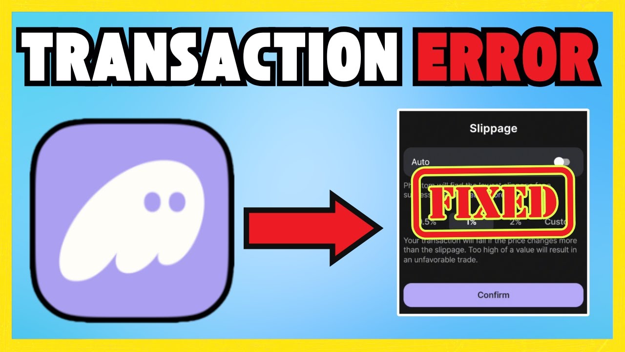 How To Fix  Transaction Error  In Phantom Wallet [WORKING NOW!]