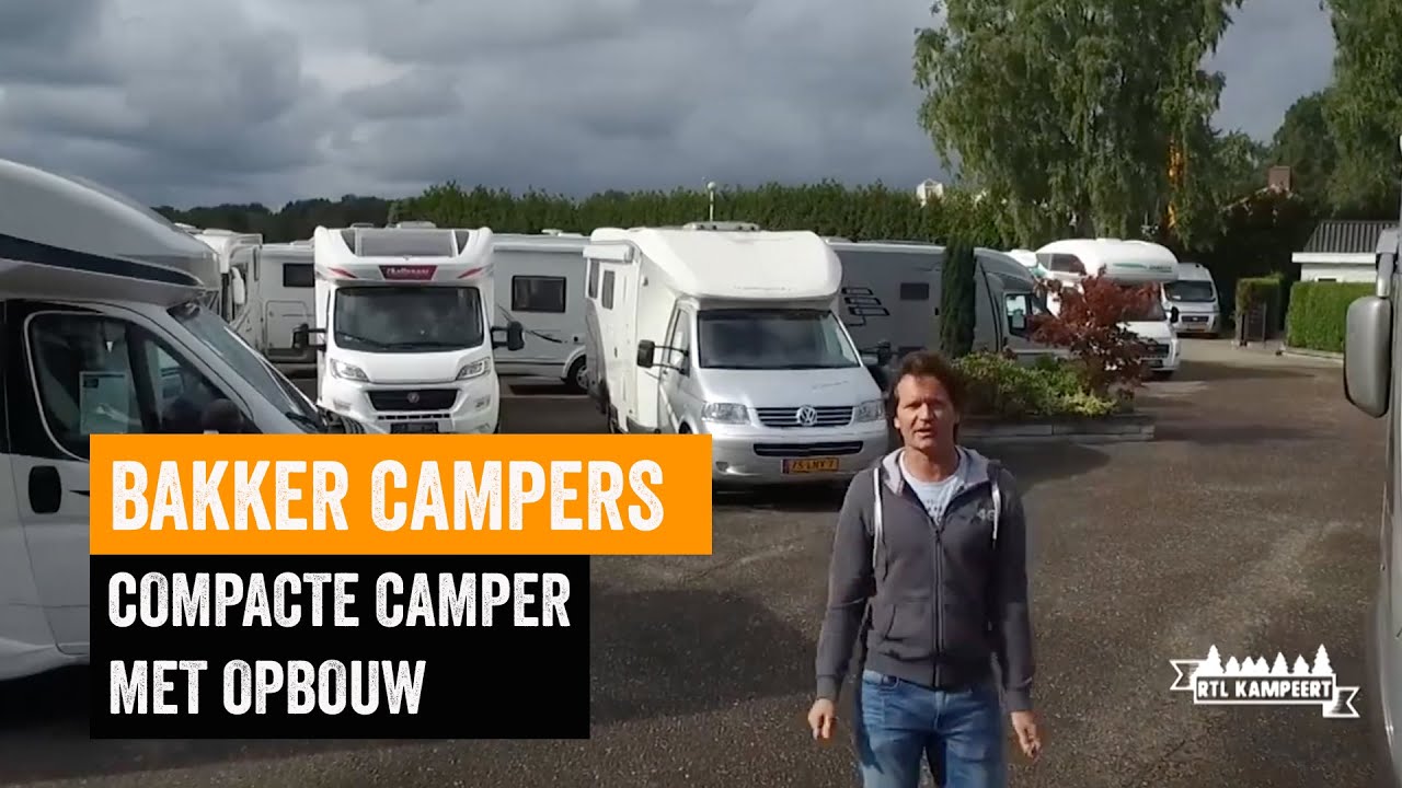 Compacte camper en toch veel ruimte - Bakker Campers in RTL Kampeert, Hobby camper met hefbed