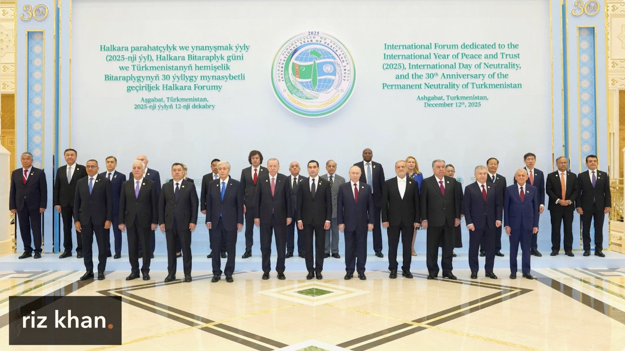 Riz Khan Show Turkmenistan 30th Anniversary of Neutrality December 2025