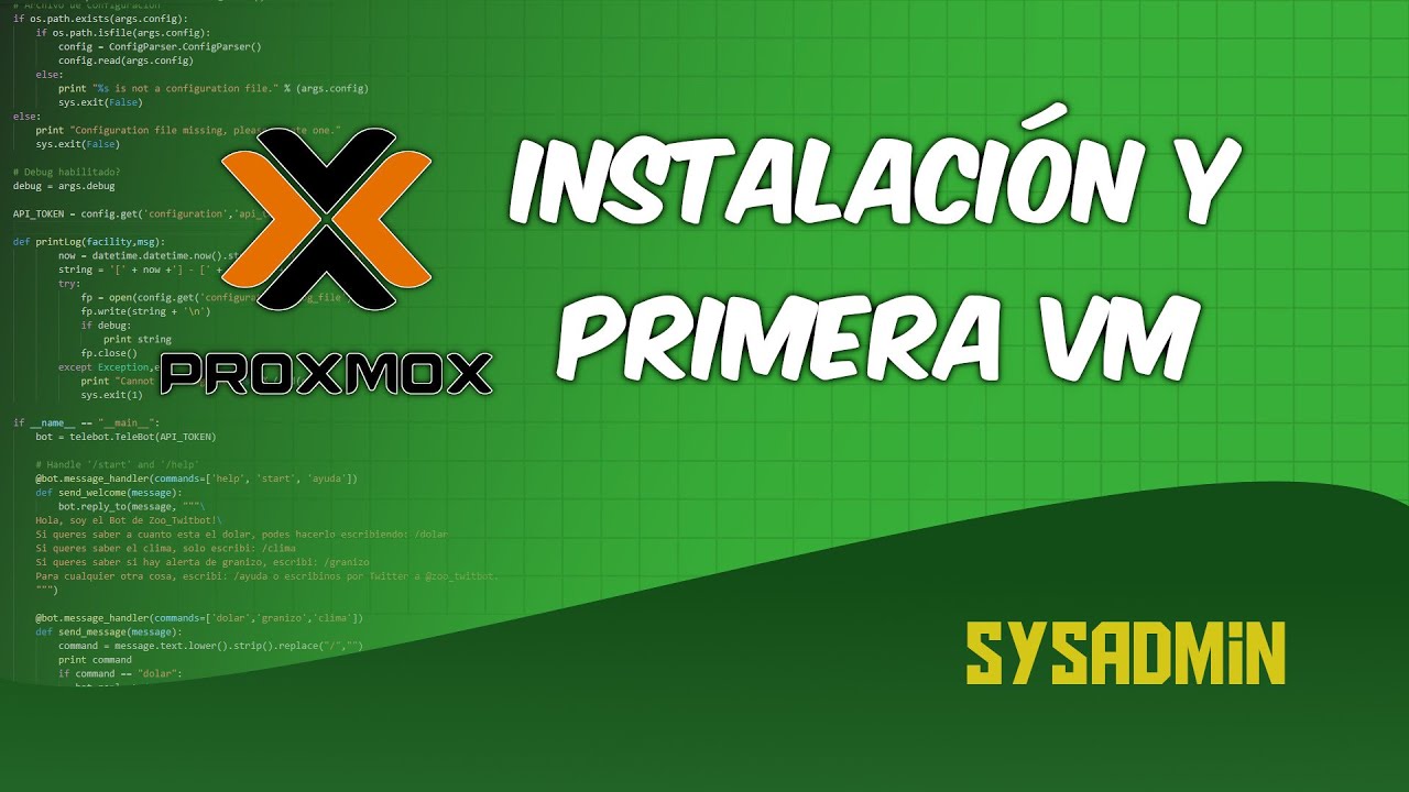 Proxmox: Instalación y nuestra primera VM | Sysadmin