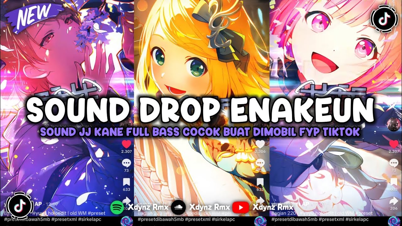 DJ DROP ENAKEUN X MASHUP SOUND JJ MENGKANE COCOK BUAT DI MOBIL FULL BASS VIRAL TIKTOK TERBARU 2025 🎧