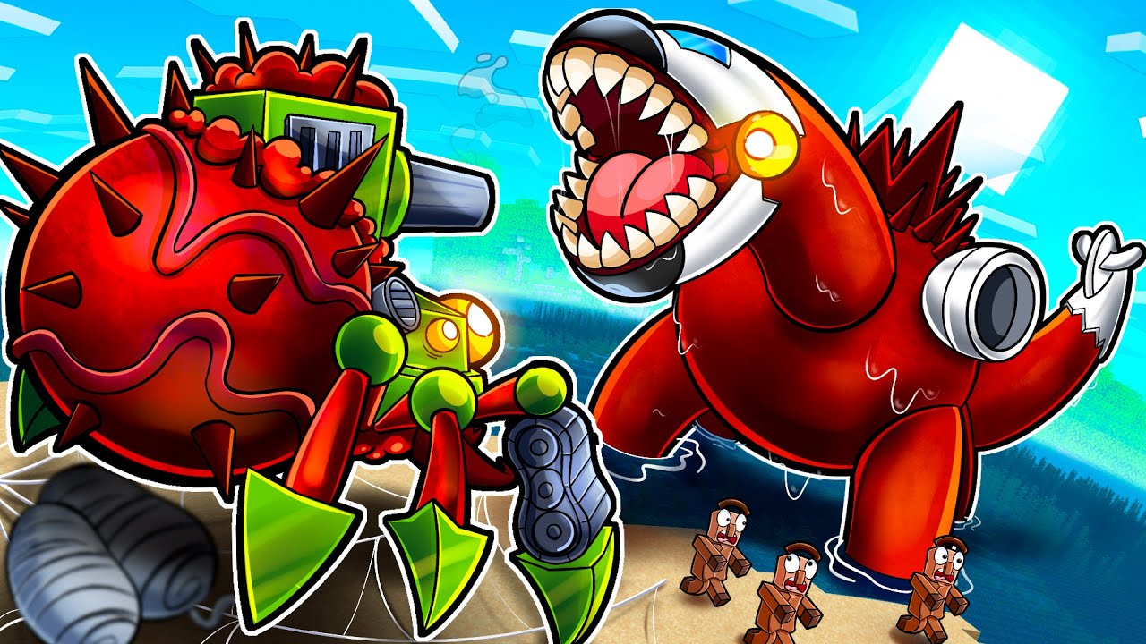 INFECTED TANK vs INFECTED SKY! (Who Will Win!?)