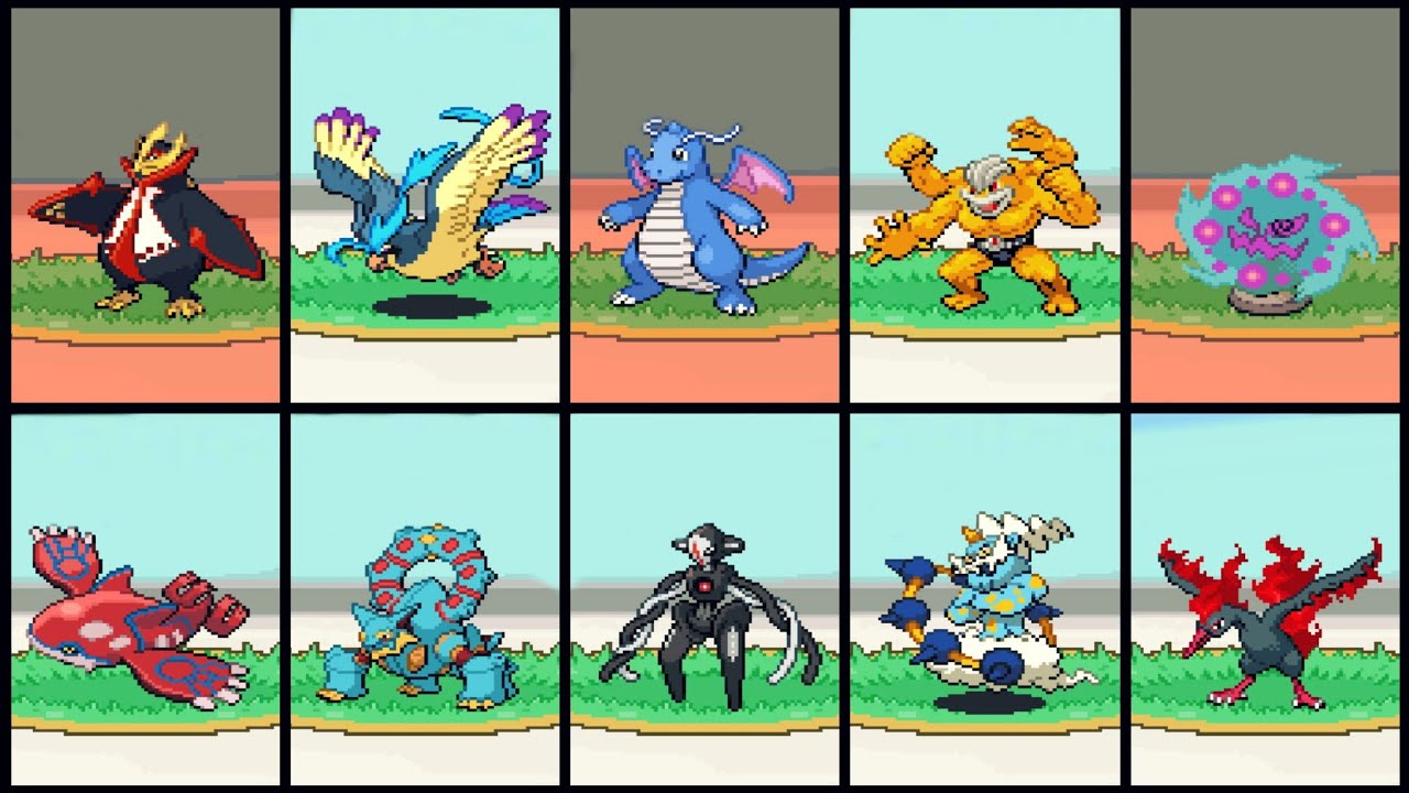 All the Shiny Exclusives in Pokemon Unbound 2.1.1