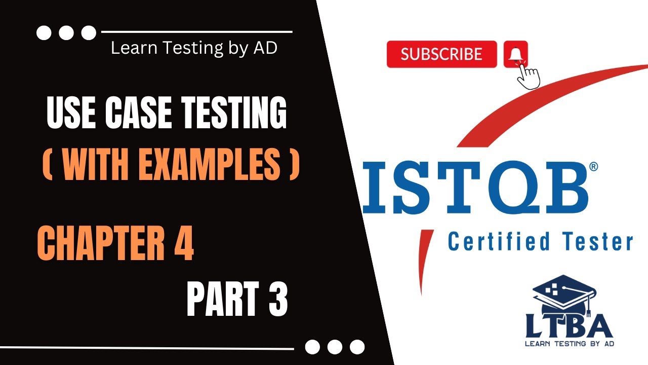 ( P3 C4 ISTQB Foundation Level ) Use Case Testing in Software Testing for ISTQB exam in Hindi
