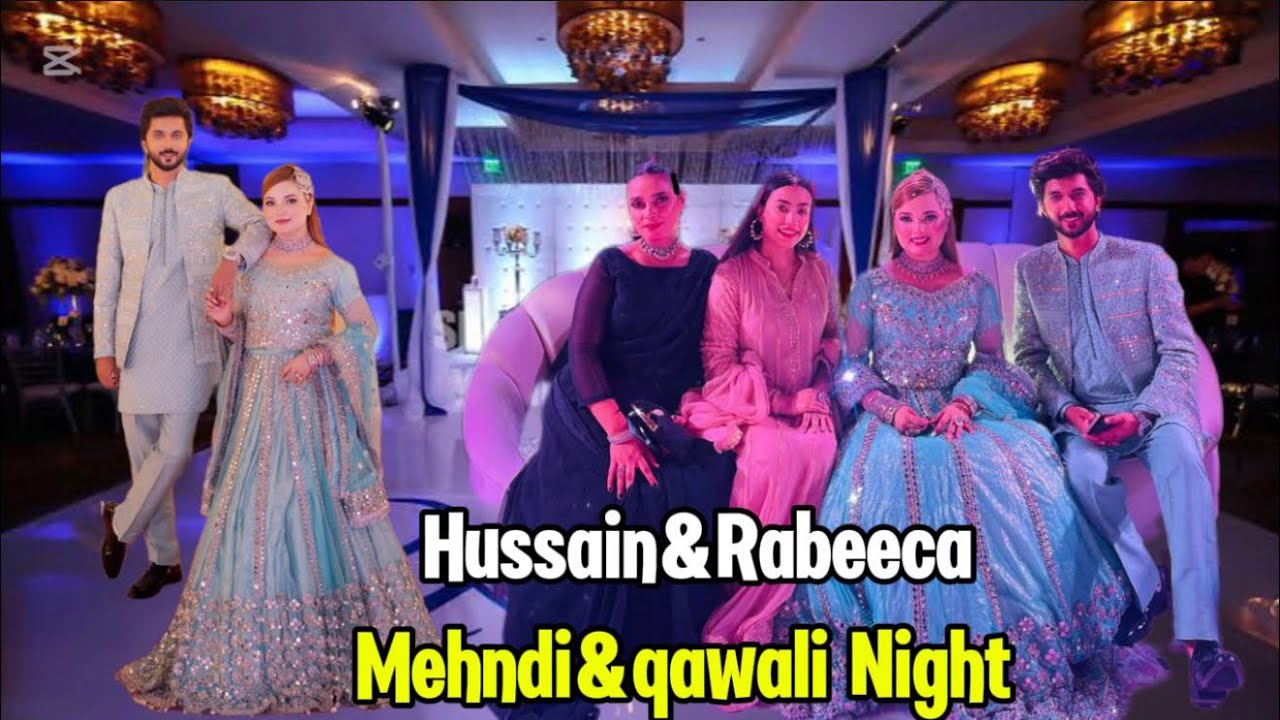 Rabeeca Hussain ki Grand mehndi + Qawali night || Jannat Mirza nd Alishbaanjum sy mulakat Hoi 😍