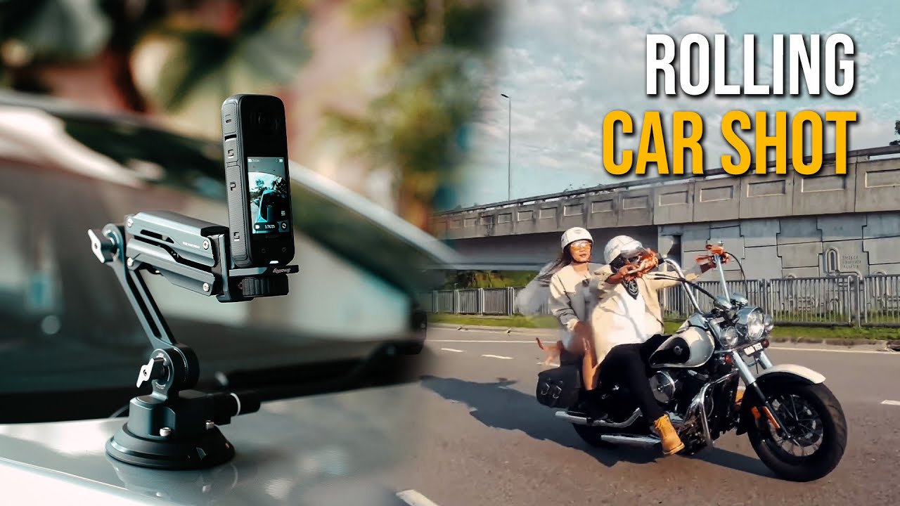 Easiest Way to shoot Car Rolling Shot - Smallrig Mini Shock Absorber