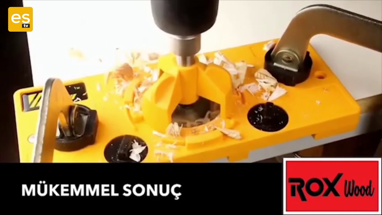 Menteşe Yuvası Nasıl Açılır⁉ ROX Wood Tas Menteşe Yuvası Açma Kılavuzu