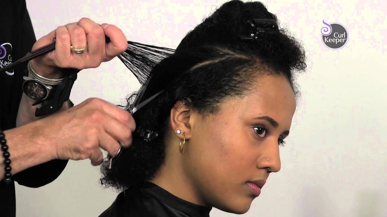 Revolutionary Curl Cutting Technique - The Tunnel Cut