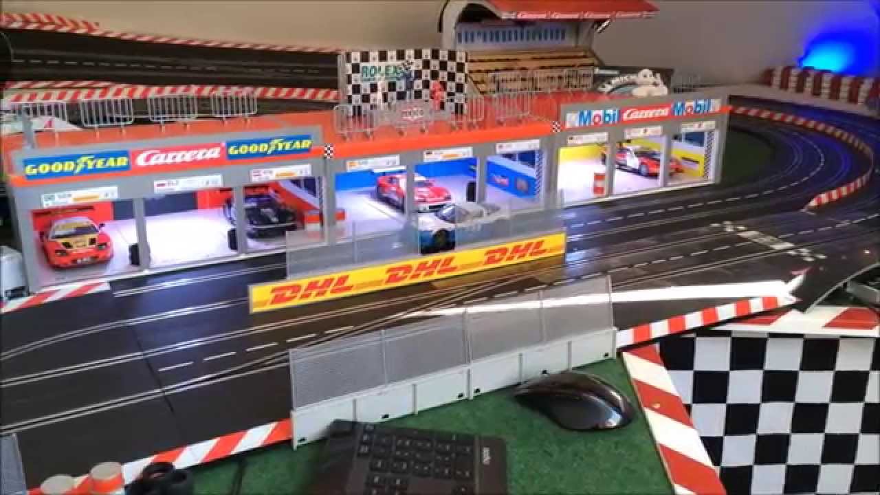 Carrera D124 Adendorf Circuit 2015 Rennunterbrechung mit Safetycar