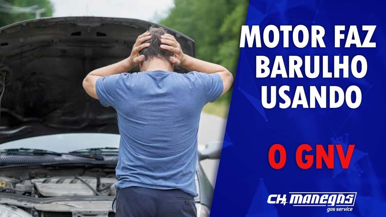Motor do veículo faz maior barulho usando GNV?