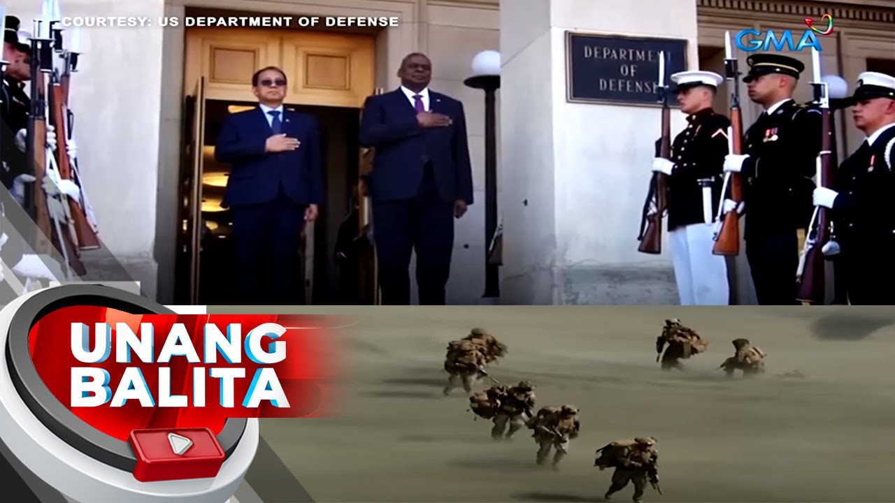 Maaksyong balikatan exercises ng mga sundalong Pilipino at Amerikano... | UB