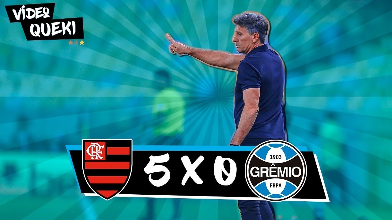 ELIMINAÇÃO VEXATÓRIA NO MARACANÃ! | FLAMENGO 5x0 GRÊMIO