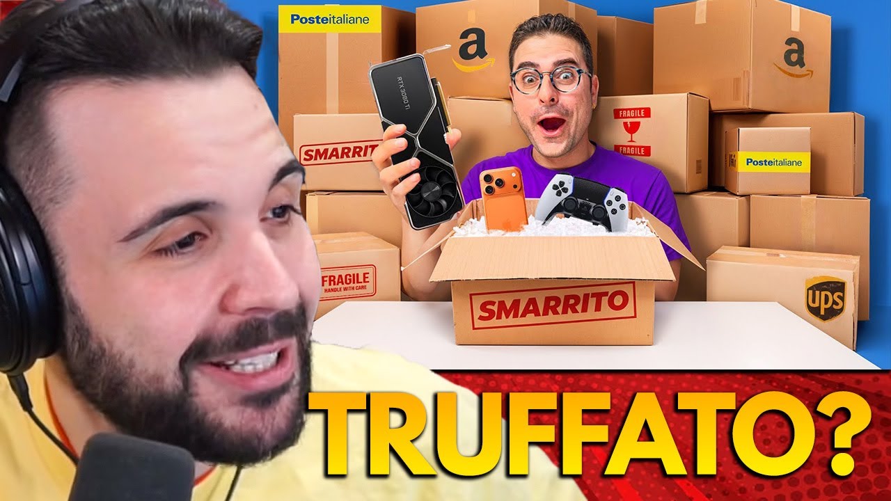 REAGISCO A: TRUFFATO di NUOVO con i PACCHI SMARRITI!