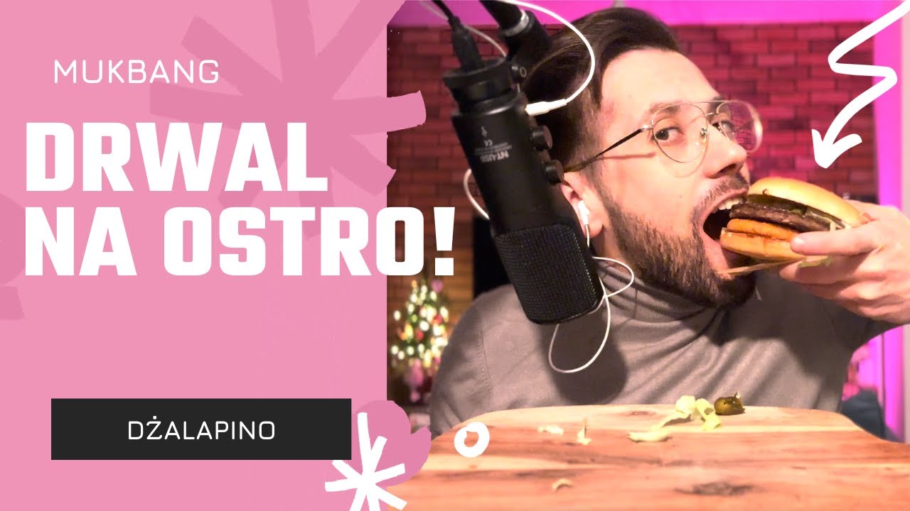 DRWAL NA OSTRO - CZY WYPALI RYJA?! | MUKBANG | ASMR po polsku