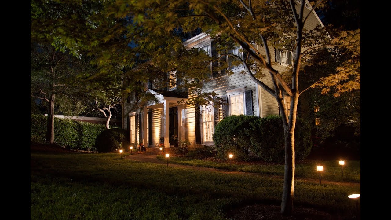 How to Install Landscaping Lighting
