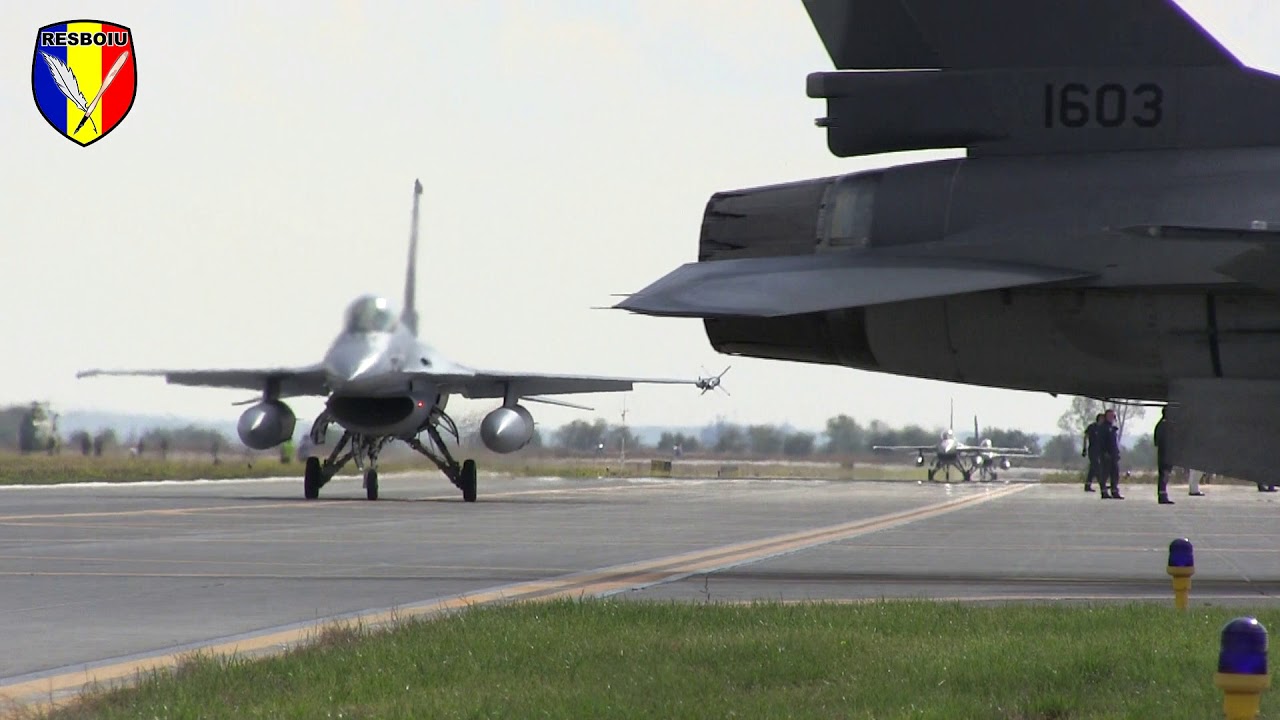 F-16 romanesti, rulaj de final - Borcea Open Day