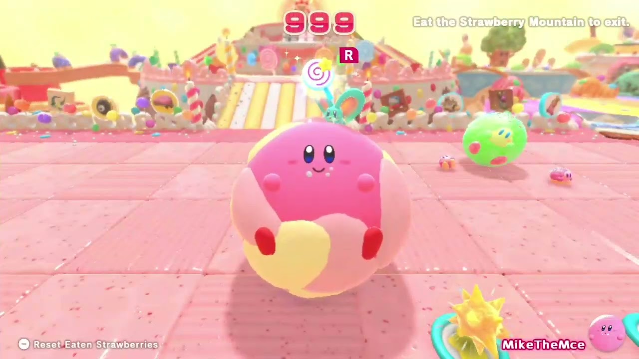 Invincible Candy demonstration - Kirby's Dream Buffet