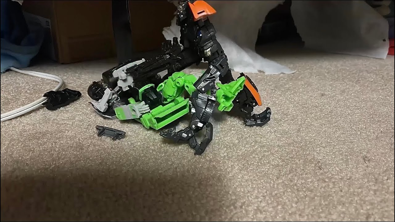 Transformers Stop Motion Age of Extinction Ratchets Death Scene