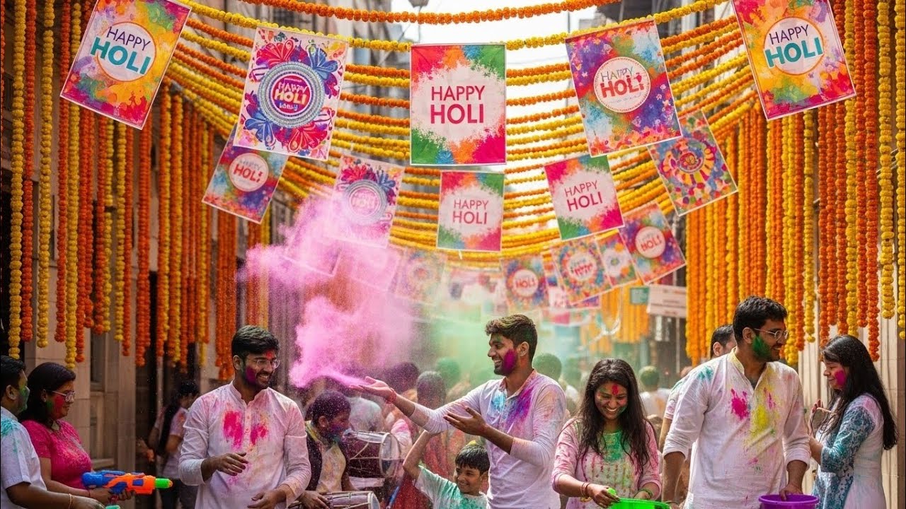 Holi Holi Rangula Jathara 🎨🔥 | Telugu DJ Dance Beat Song 2026 | Festival Special