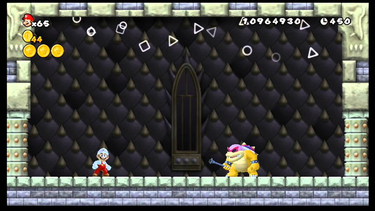 New Super Mario Bros. Wii Boss 2 - Roy Koopa