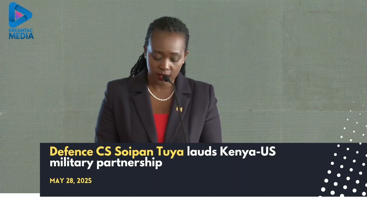 Defence CS Soipan Tuya lauds Kenya-US military partnership