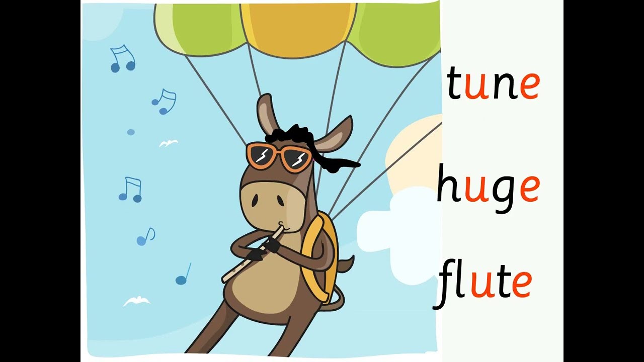 /u-e/ Jude Mule: Groovy Phonics Phase 5
