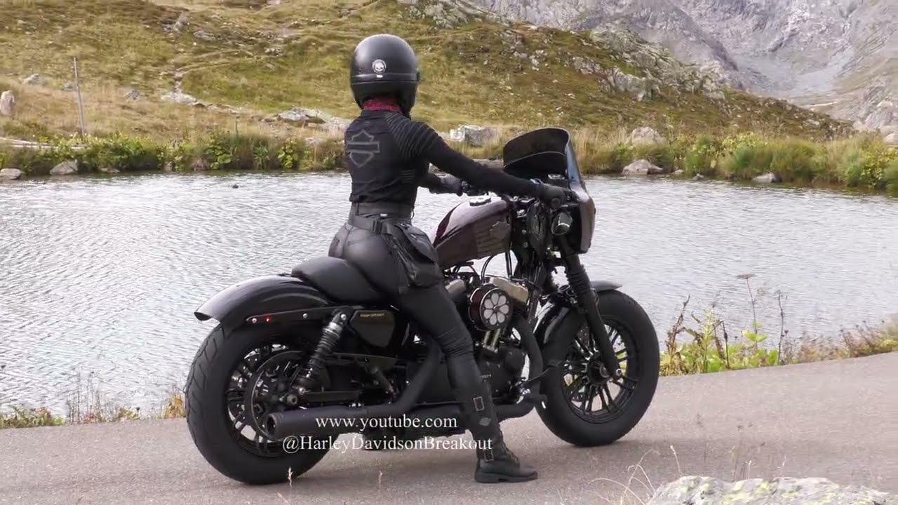 Harley-Davidson Exhaust Sound (Lenila from Switzerland) Instagram @lee_ciprian