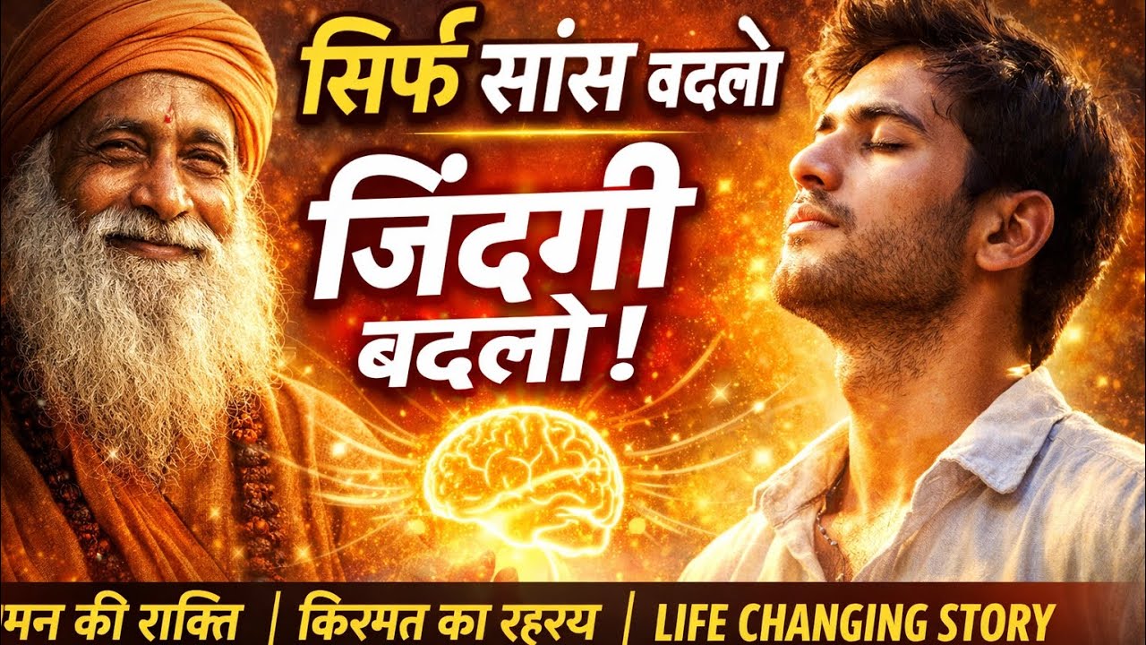 👉 आपकी सांस आपकी किस्मत लिख रही है | Powerful Motivational Story