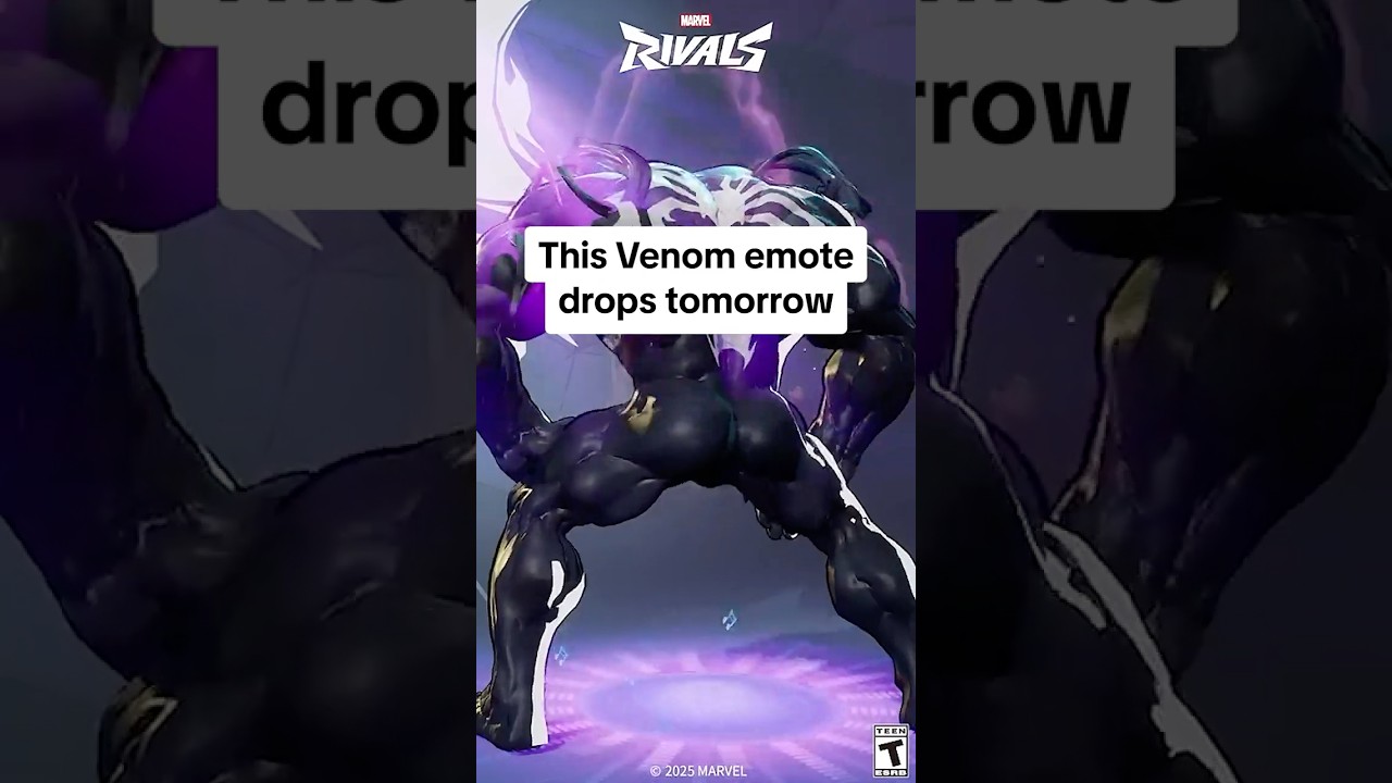 Unlock the FREE Venom twerk emote on April 1st via Galacta's Cosmic Adventure in Marvel Rivals!