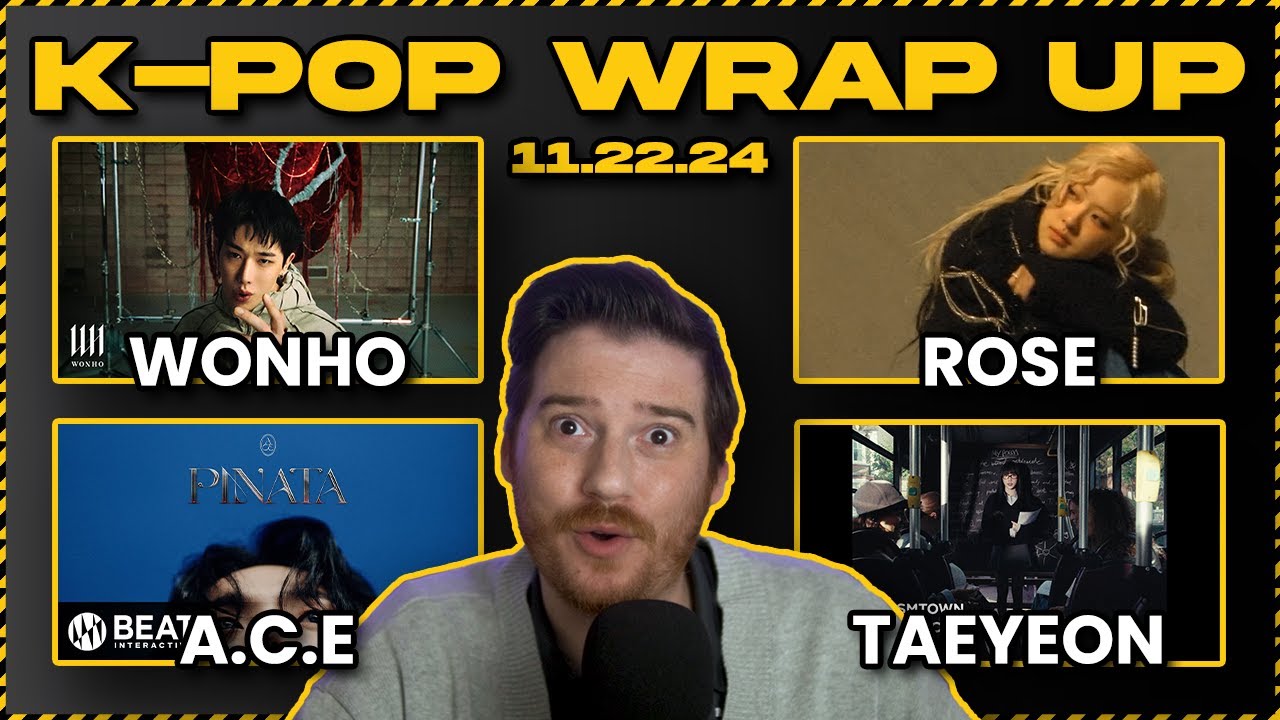 WONHO, ROSÉ, A.C.E, and TAEYEON Reactions [K-Pop Wrap-Up | 11.22.24]
