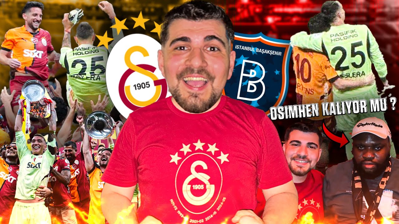 Muslera ve Mertens'e Veda | ŞAMPİYONLUK KUTLAMALARI MÜTHİŞ GÖRÜNTÜLER | Galatasaray 2-0 Başakşehir