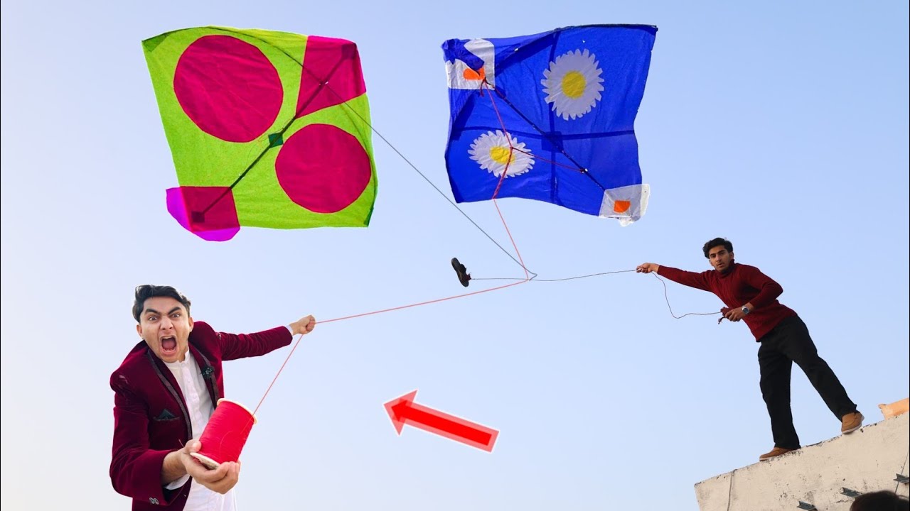 New Tricks Nasir 3 Kite Catch | Abubaker Kite Fly | Eye Kite