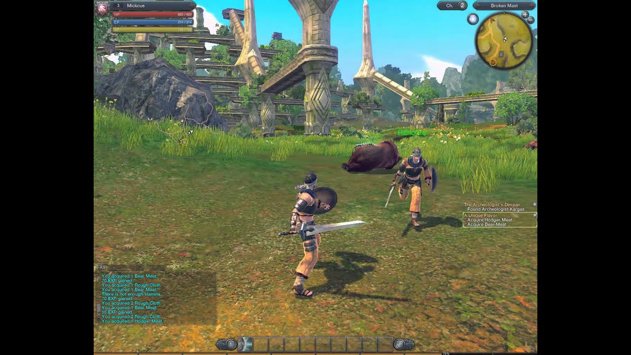 RaiderZ - Guardian Gameplay