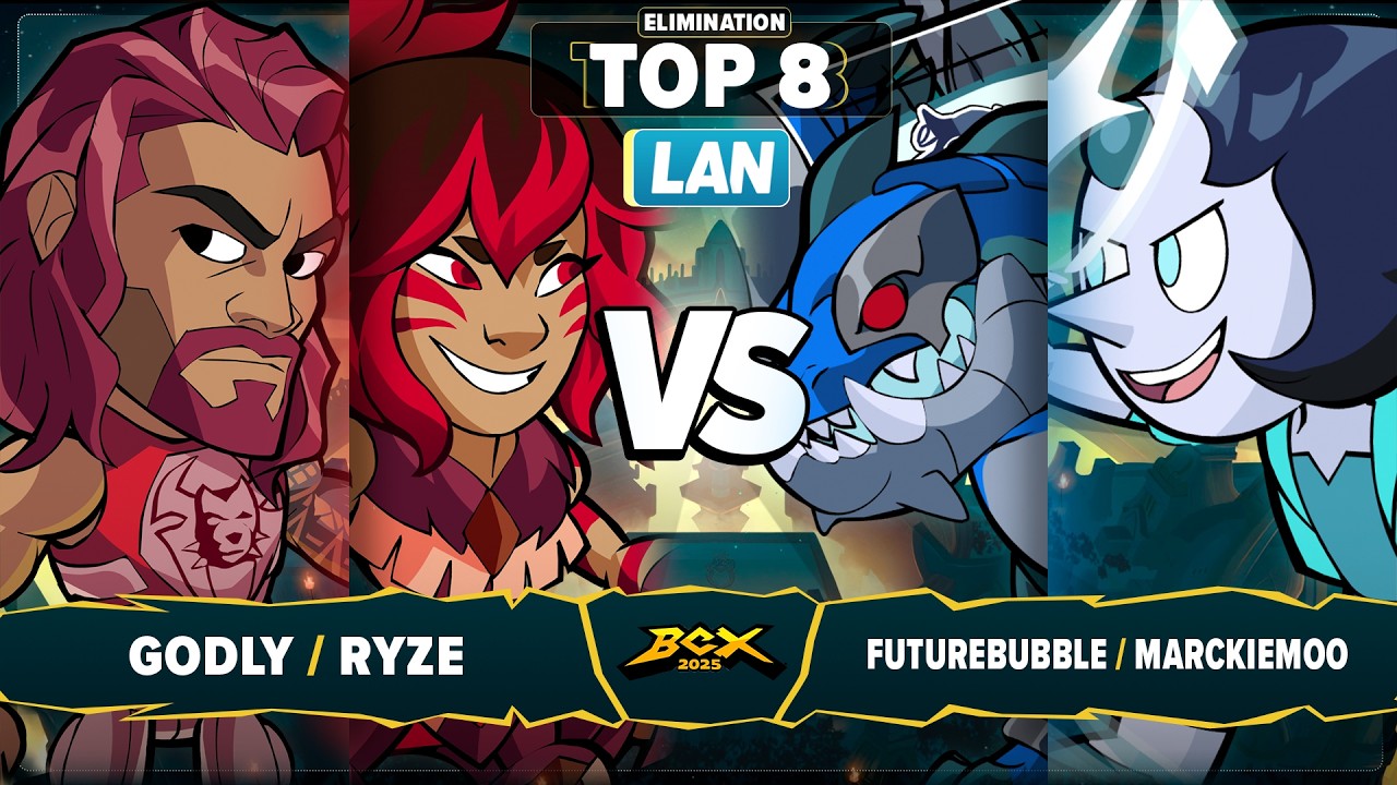 Godly и Ryze против Marckiemoo и Futurebubble — Отборочный этап (Топ-8) — Чемпионат мира по Brawl...