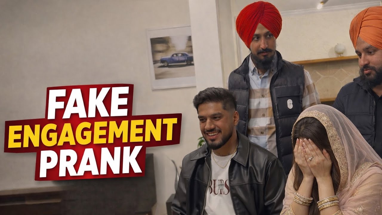 Engagement prank ( ਕੈਨੇਡਾ ਚ ਜਾਹਲੀ ਮੰਗਣੀ)