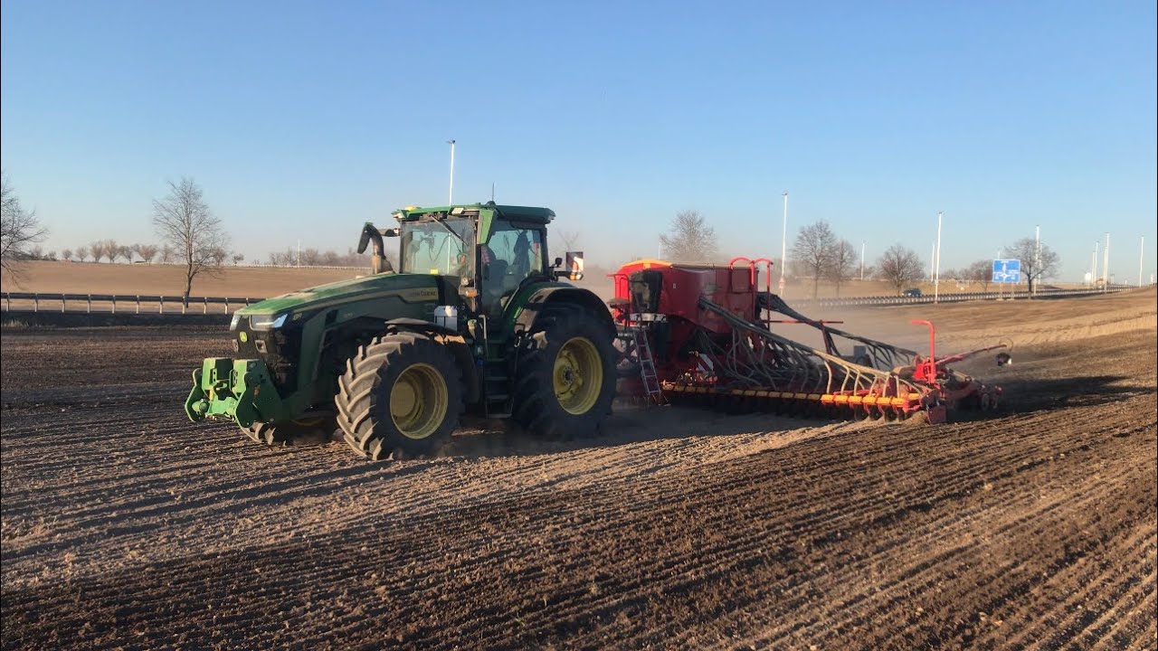 Setí 2022 |john deere 8 370R  väderstad spirit 900C