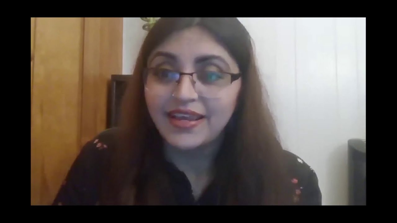 Ms. Gulalai Ismail, Pashtun human rights activist, speaking during EFSAS Webinar on the rise of PTM.