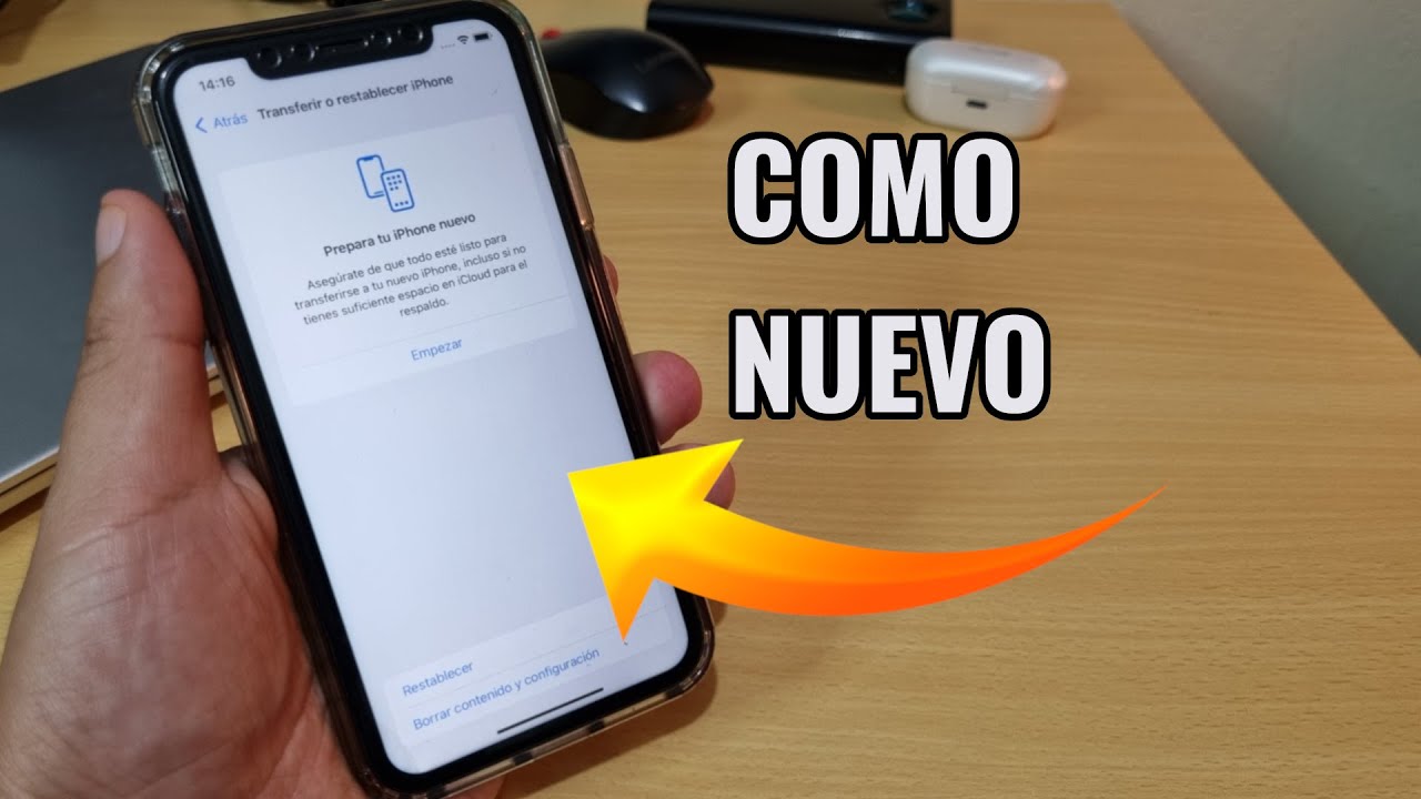C&oacute;mo Formatear, Restaurar o Borrar tu iPhone y dejarlo como NUEVO por si piensas venderlo
