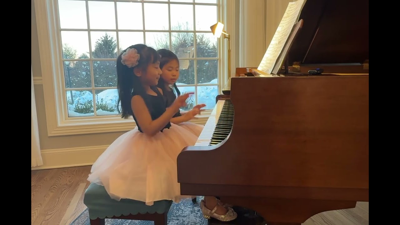 Audrey Ma & Madison Dai - Norwegian Dance Op35 No2 by Edvard Grieg 
