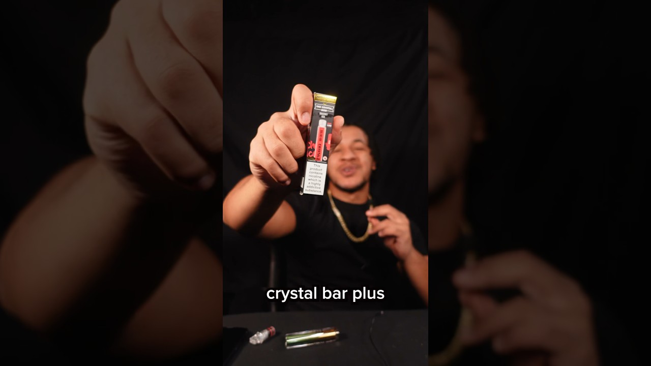 Crystal Bar Plus Review *not a disposable* #vape #shorts