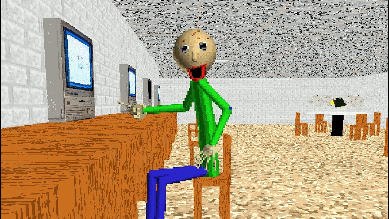 Baldi goes gambling animated!