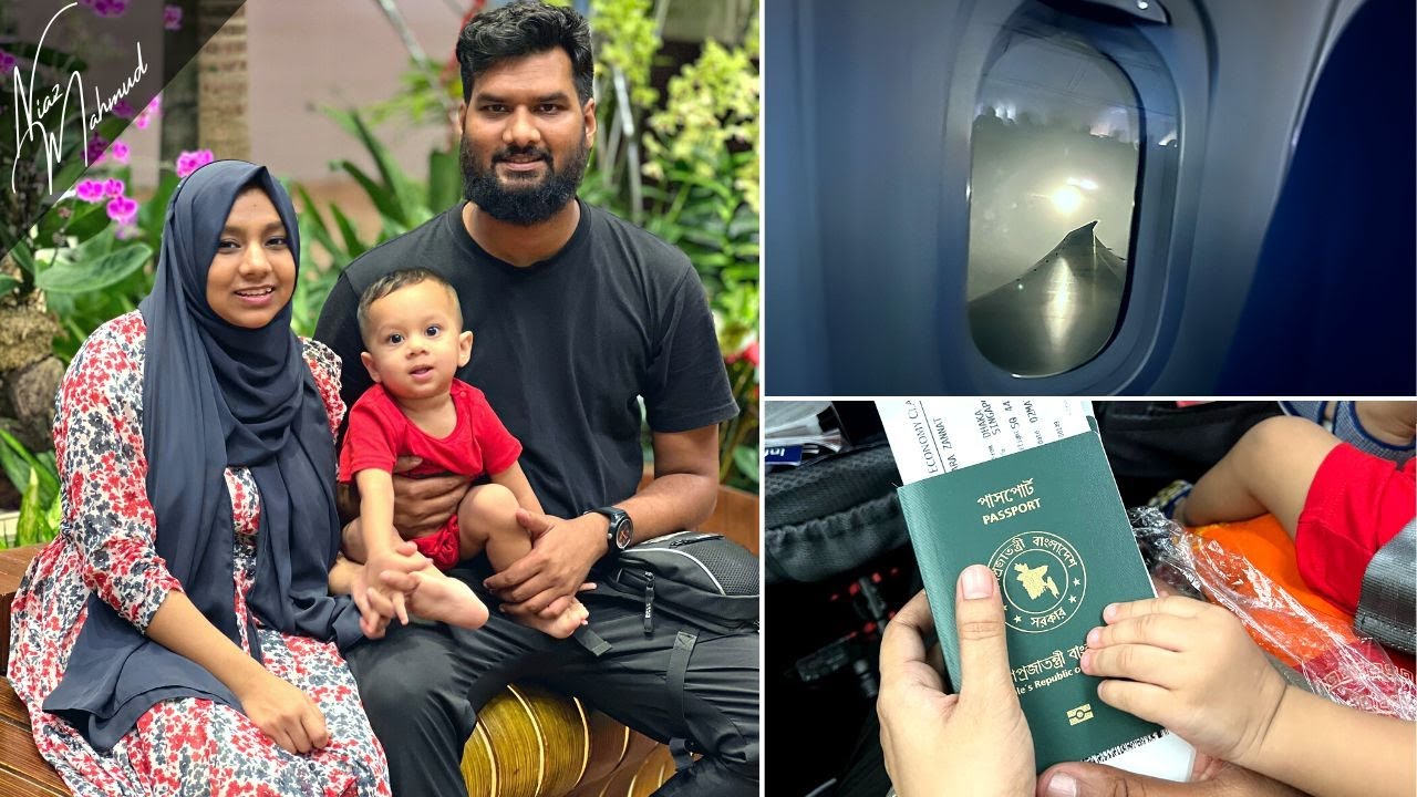 বিমানে বসে চাঁদ দেখার সৌভাগ্য | Dhaka To Bali Flight ✈️ | Singapore Airlines | With @PetukCouple