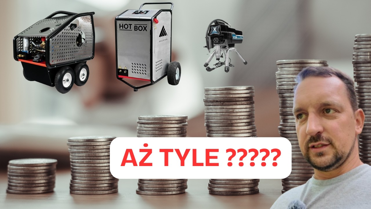 Ile REALNIE kosztuje start w myciu ciśnieniowym w 2026 roku