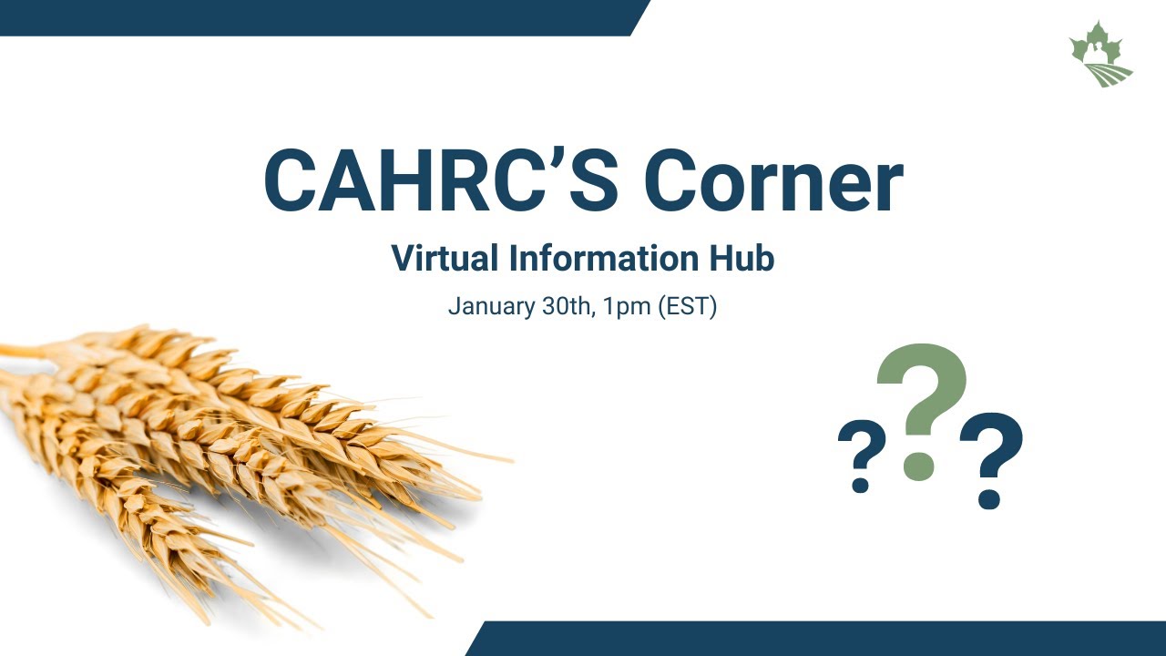 CAHRCs Corner: Virtual Information Hub
