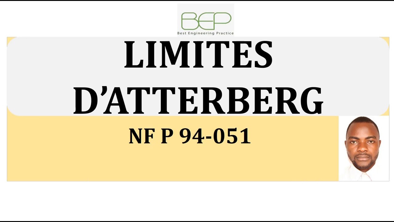 Essai g&eacute;otechnique - Comment d&eacute;terminer les Limites d'Atterberg - NF P94-051- classification des sol