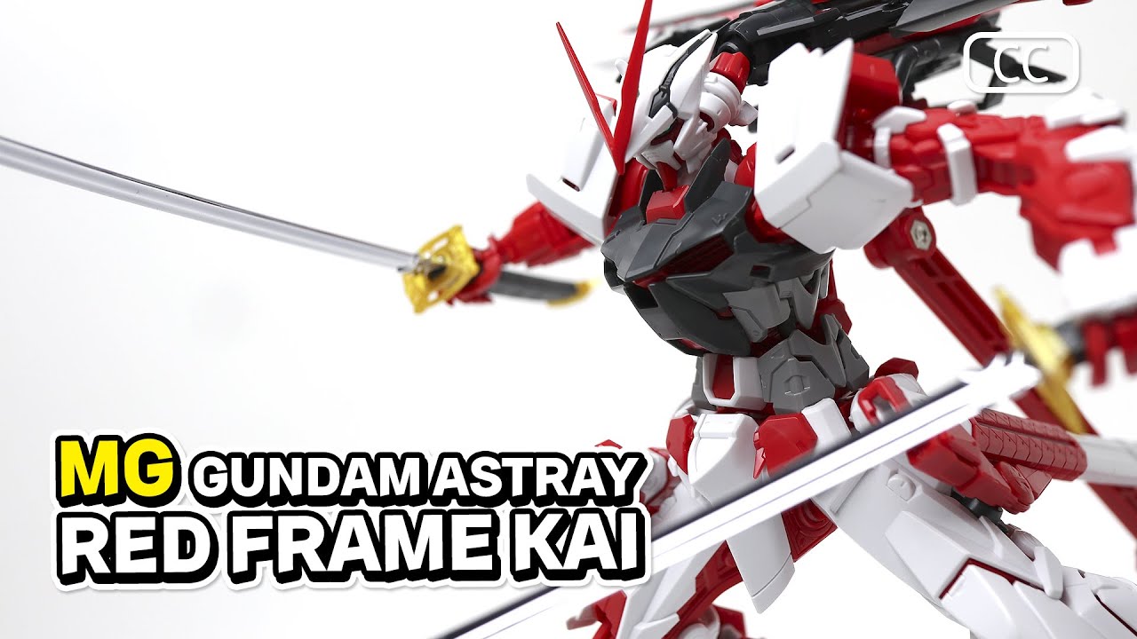 건프라 MG 건담 아스트레이 레드프레임 카이 빠른 조립 리뷰 (Gundam Astray Red Frame kai)