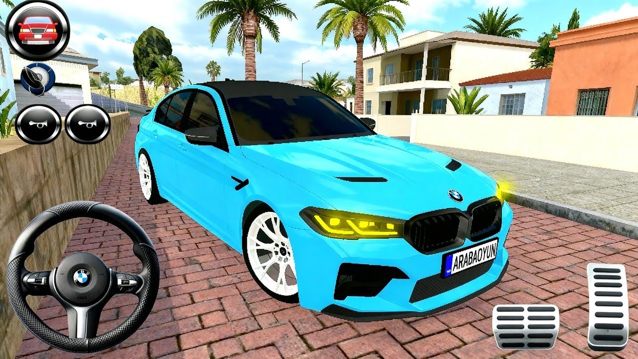 Modifiyeli BMW M5 Araba Sürüş Oyunu 2026 - BMW Drift & Park Simulator #39 Android GamePlay