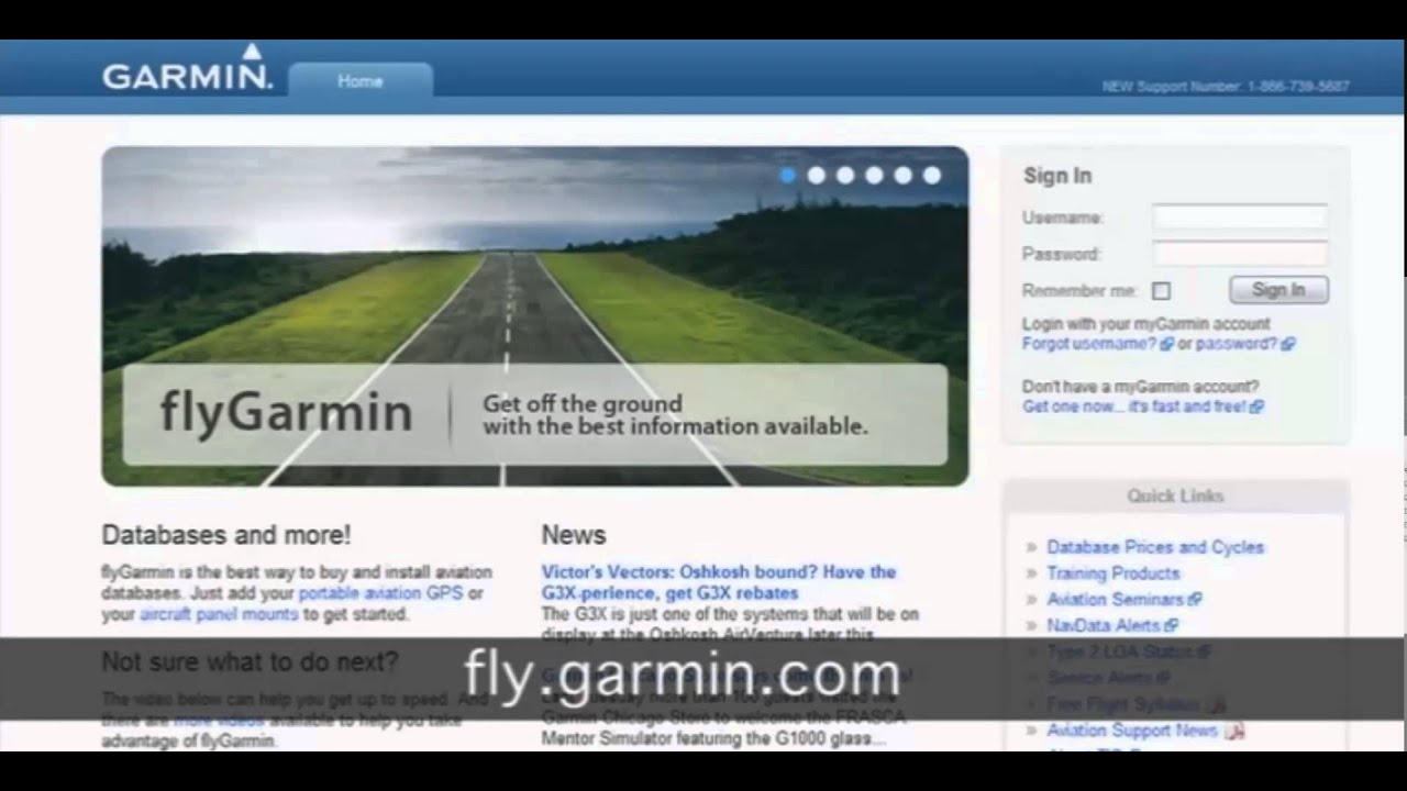 Fly Garmin   Getting Started